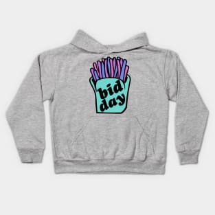 Clean Bid Day Fry Kids Hoodie